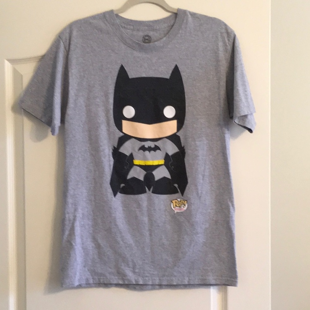 DC Comics Batman Pop Heroes 30 Unisex T-Shirt. Size Medium